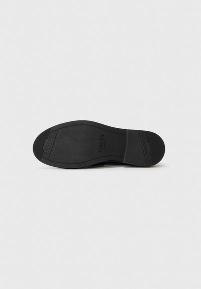 Versace Slip-ins - black/gold-coloured