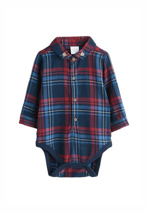 REGULAR FIT - Hemd - red navy check