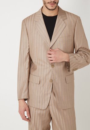 AMERICANA DE DE A RAYAS - Americana - beige