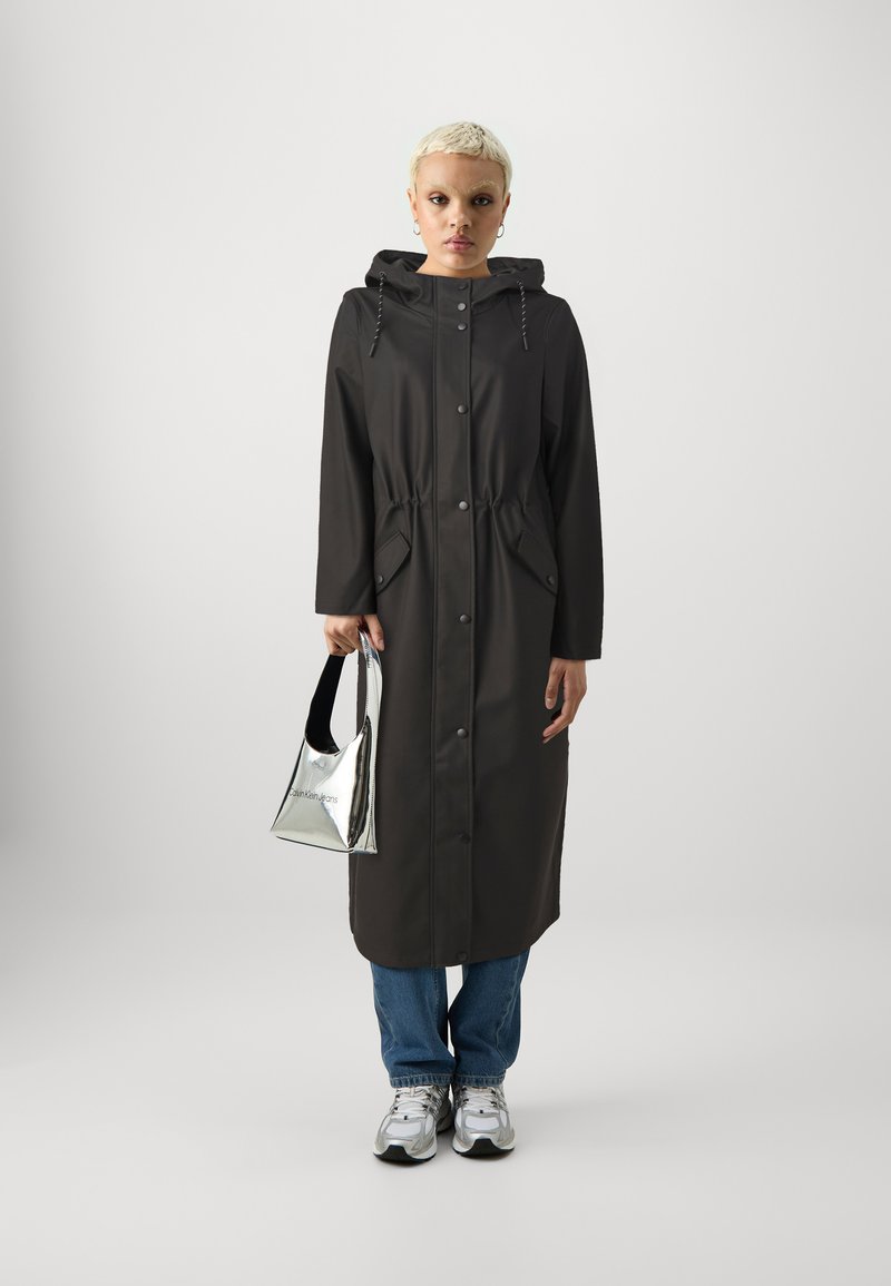 VERO MODA Giacca Impermeabile Donna - Elegante Raincoat Con Cappuccio