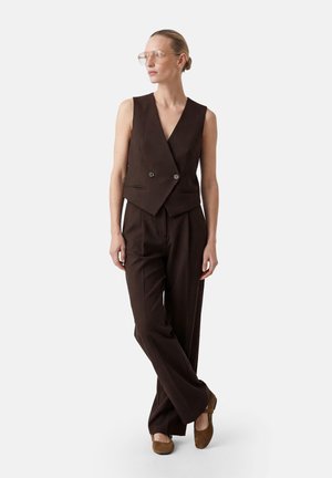 Koton DOUBLE BREASTED - Weste - brown