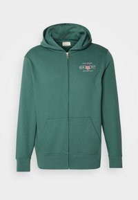 Gant Graphic Full Zip Sweat Hoodie Vest in kleur Lapis Blue | Jan Rozing Mannenmode Gant Graphic Full Zip Sweat Hoodie Vest in kleur Lapis Blue | Jan Rozing Mannenmode