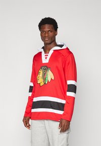 Fanatics - NHL CHICAGO BLACKHAWKS MENS HOCKEY HOODIE - Club wear - athletic red/black/white Thumbnail Image 1