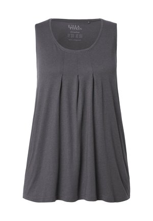 Ulla Popken, ULLA POPKEN DAMEN GROSSE GRÖSSEN TOP 796470 - Débardeur - graphite grey