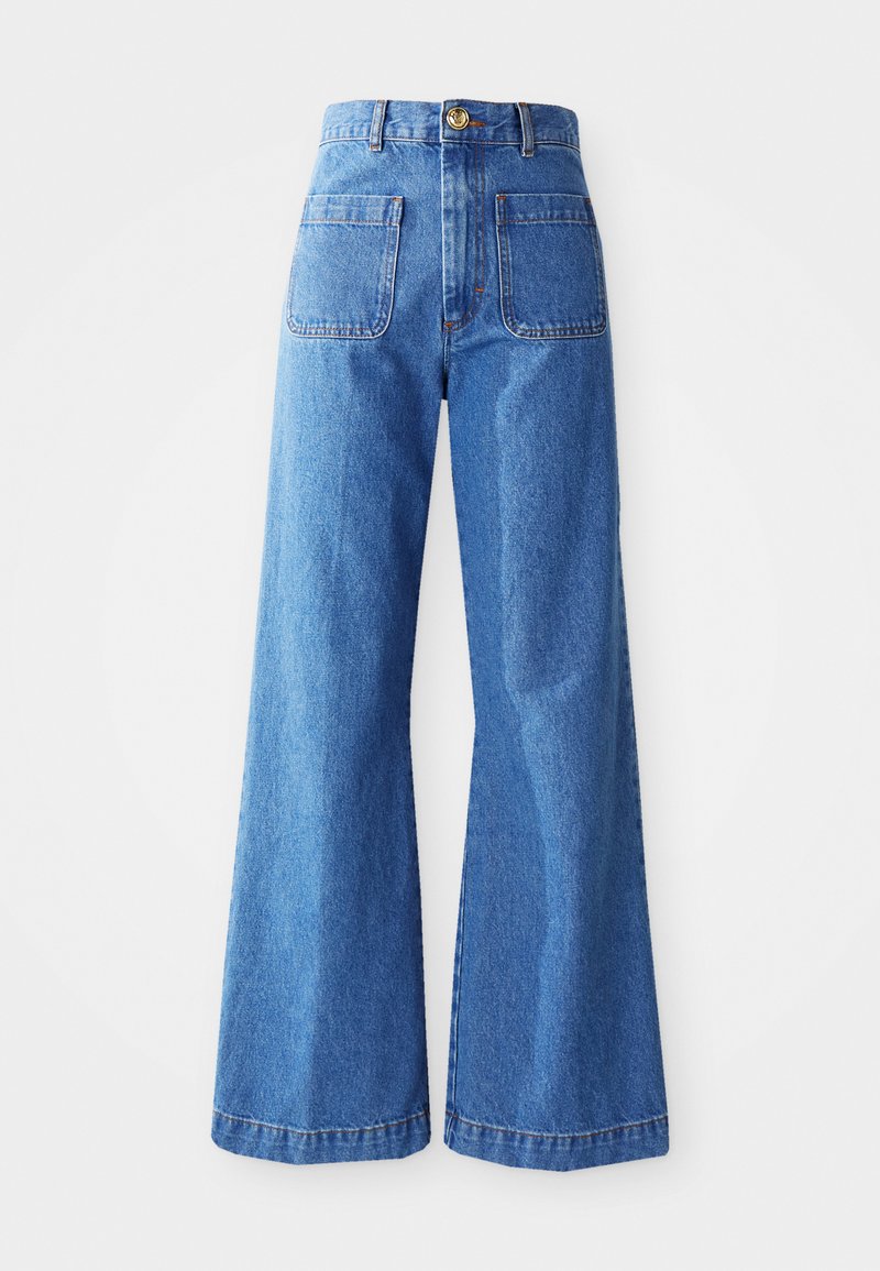 sandro Wide leg blauw