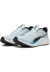 Puma SKYROCKET LITE 2 UNISEX - Scarpe da allenamento - sea glass black speed blue mint melt- silver