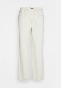EXTREME PULLED SKATE  - Calças de ganga de corte relaxado - ecru