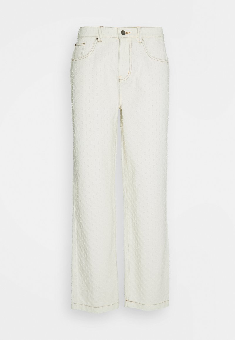 Jaded London EXTREME PULLED SKATE - Relaxed fit jeans - ecru/off-white - Zalando.co.uk
