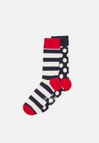 Happy Socks - CLASSIC BIG DOT SOCKS UNISEX 2 PACK  - Zeķes - multi red Miniatūras attēls 1