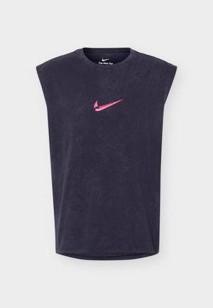 Nike Performance, TEE TRAIN - T-shirt imprimé - black/hyper pink