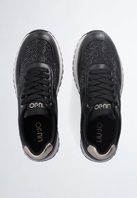 LIU JO WITH GEMSTONES - Sneakers basse - black
