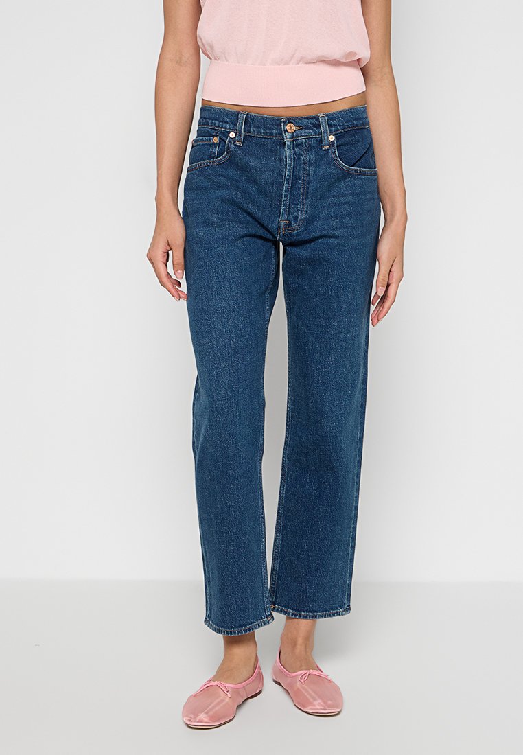 7 For All Mankind Straight leg jeans blauw 7 For All Mankind Straight leg jeans blauw