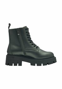 Tamaris Bottines à plateau - green metallic