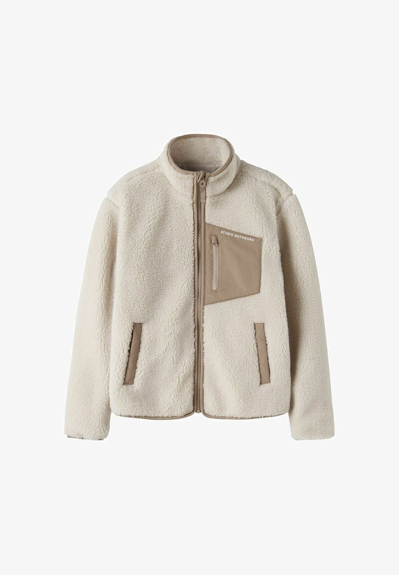 Name it JACKET TEDDY UNISEX - Veste polaire - moonbeam