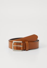V-CLASSIC TROUSER BELT - Alkalmi öv - cognac