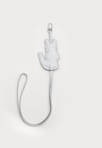 Não selecionado, shiny silver-coloured