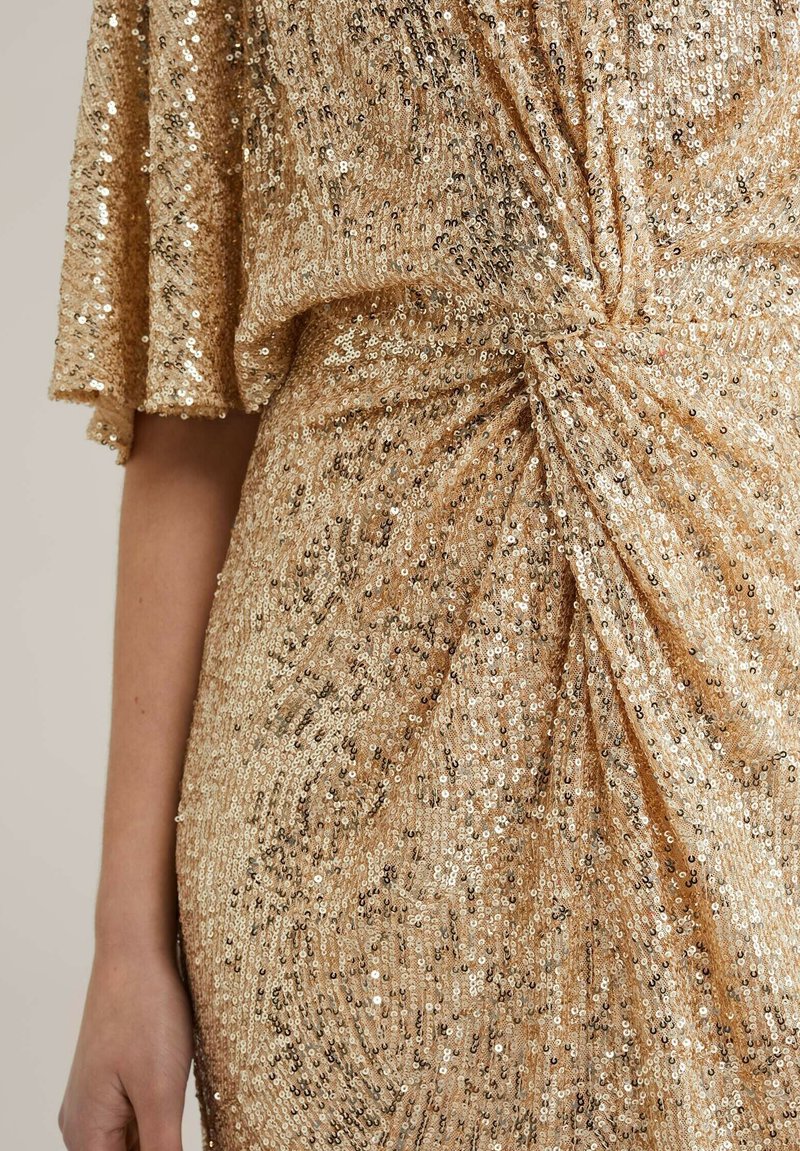 WE Fashion Cocktail dress / Party dress - gold/gold-coloured - Zalando