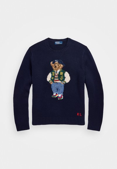 Polo Ralph Lauren POLO BEAR WOOL-CASHMERE SWEATER - Maglione - bear navy