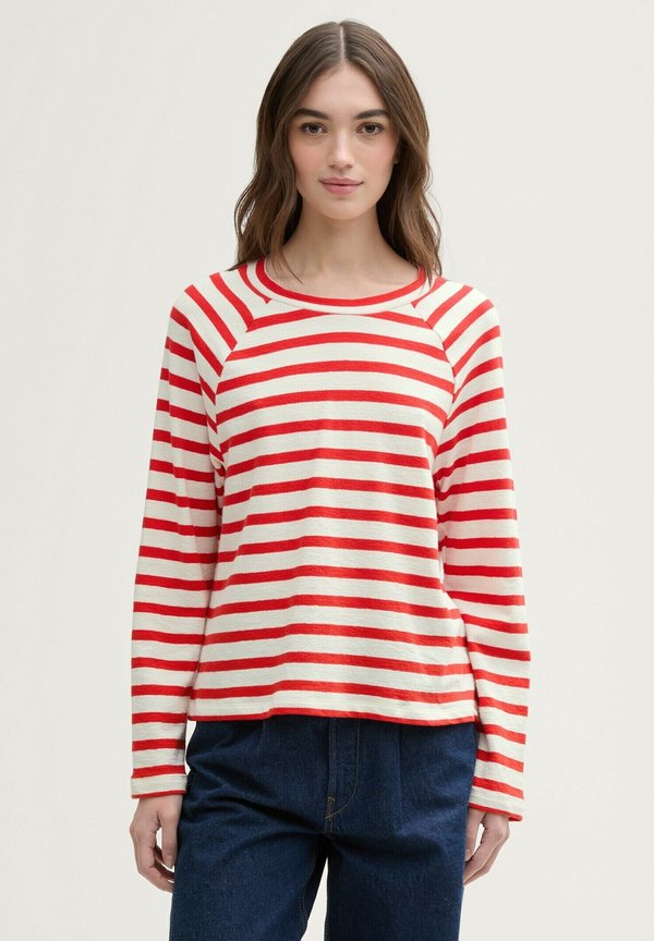 STRUCTURE WITH BUTTONS - Long sleeved top