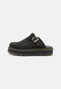 Dr. Martens - ZEB ZAG UNISEX - Papucsszandálok - black Miniatűr kép 1