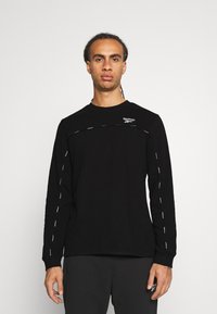 Reebok PIPING CREW - Camisola - black