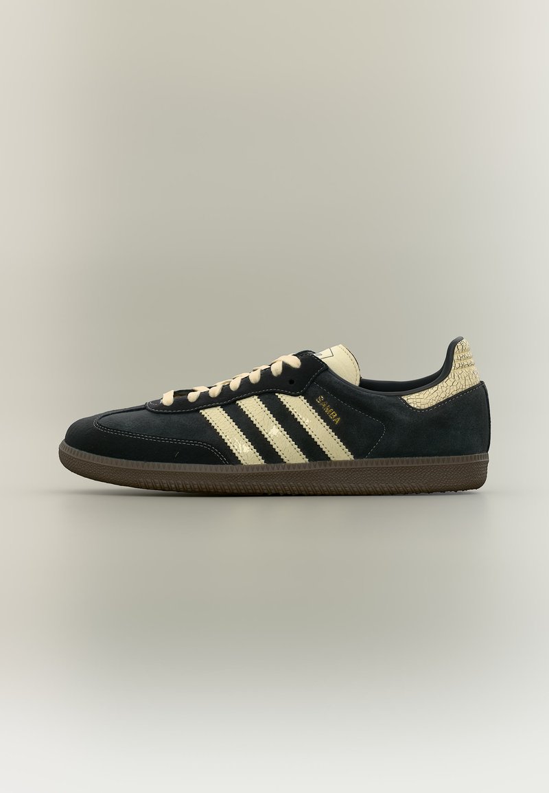 adidas Originals SAMBA OG carbon/warm vanilla/dark blue