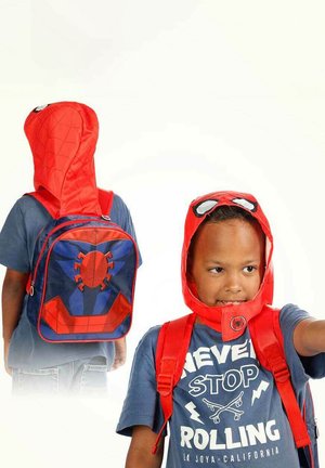 Karactermania MARVEL SPIDERMAN GAZE HOODED - Mochila escolar - rojo