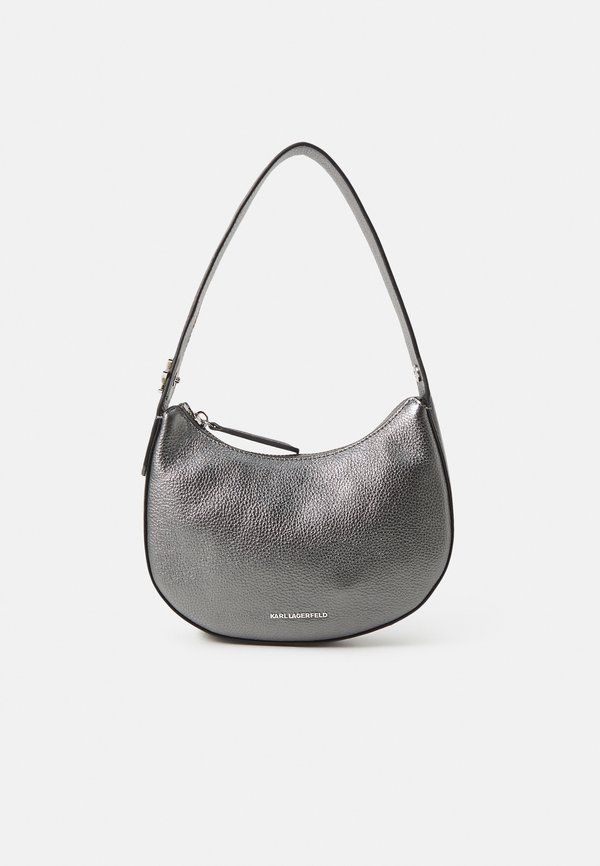 SOIREE HALF MOON - Handbag - gunmetal
