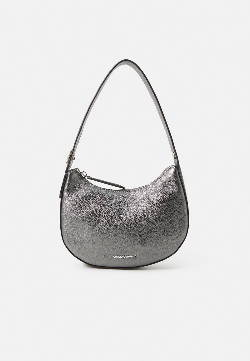 KARL LAGERFELD SOIREE HALF MOON - Handbag - gunmetal