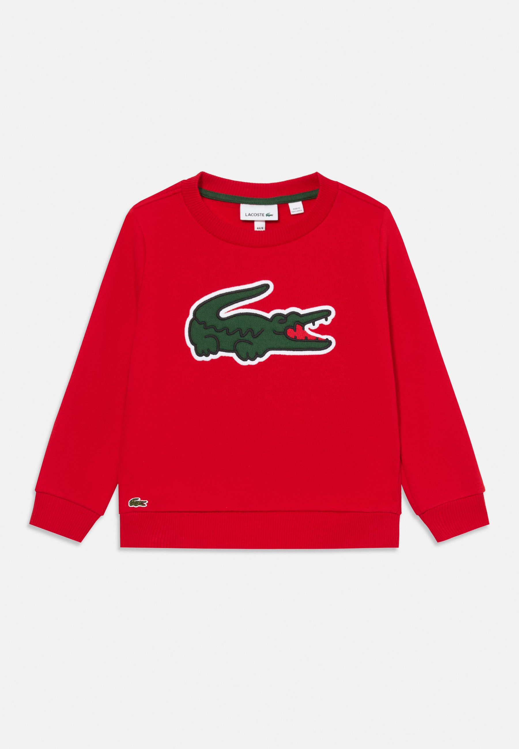 Lacoste APPLIQUE CREW UNISEX Sudadera rouge/rojo