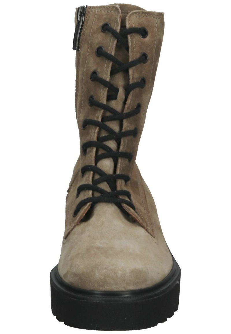 Damen Sneaker | Paul Green Schnürstiefelette hellbraun - ER89381 Damen Sneaker | Paul Green Schnürstiefelette hellbraun - ER89381