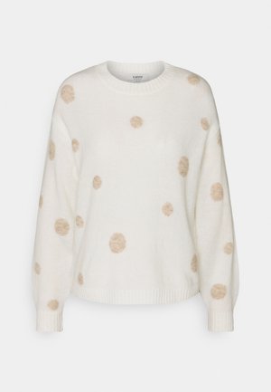 MARTINE DOT JUMPER - Jersey de punto - off white