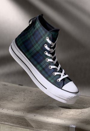 High-top trainers - dark blue