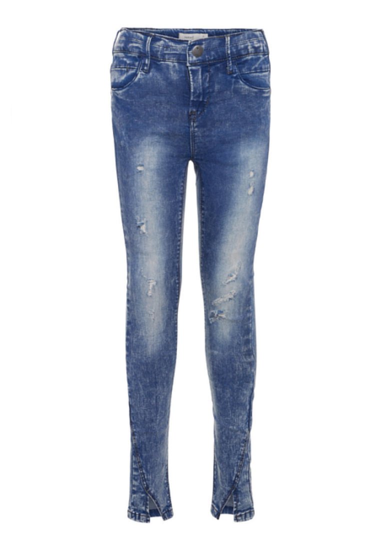 name it Jeans Skinny Fit blauw denim/bluedenim