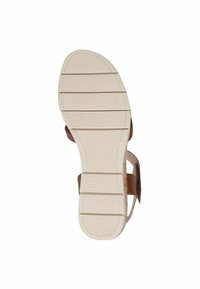 Caprice Wedge sandals - cognac nappa