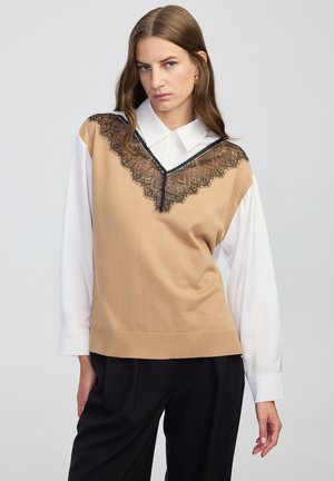 DETAIL - Blouse - ecru