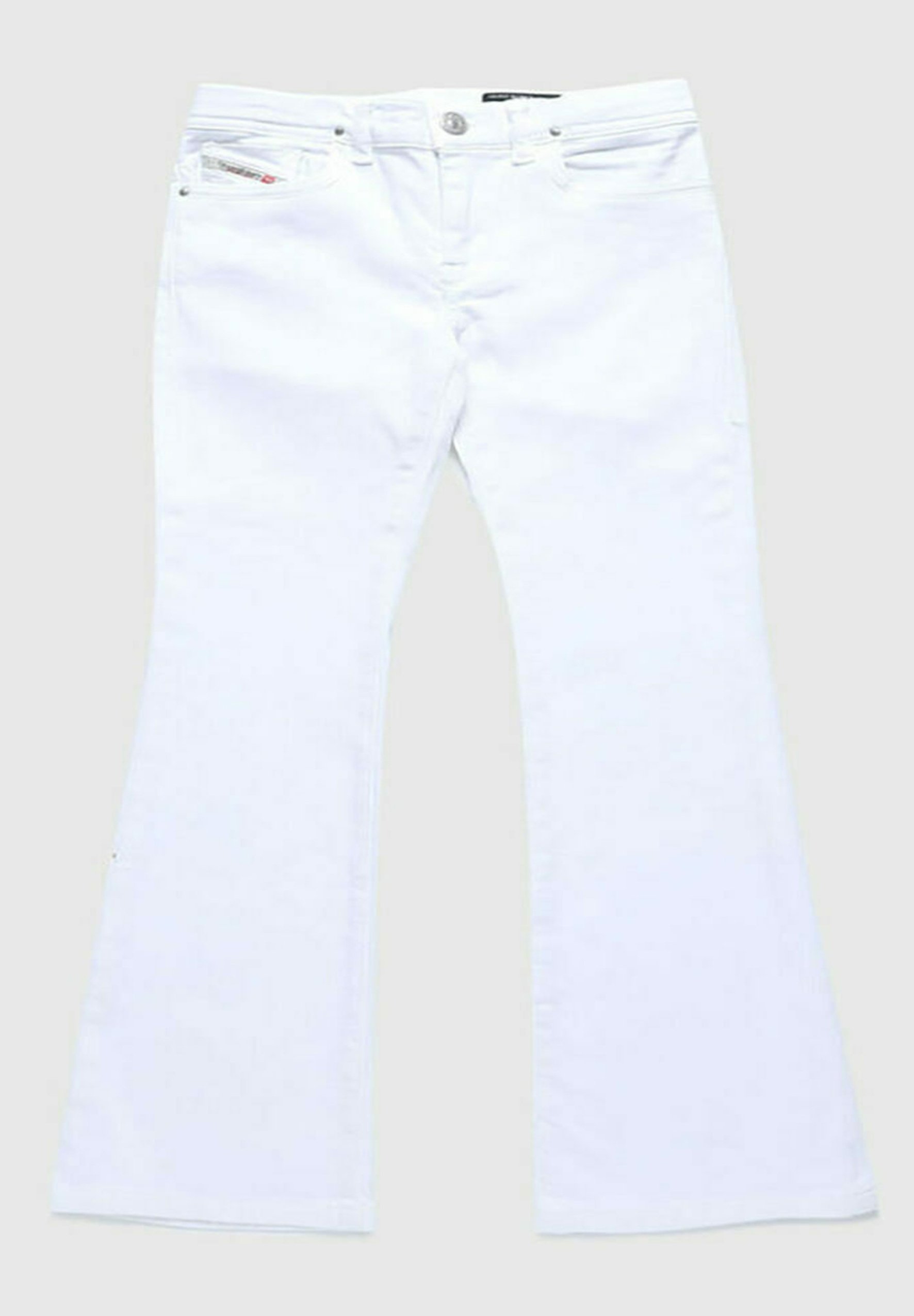Diesel Bootcut jeans - bianco/beige - Zalando.de