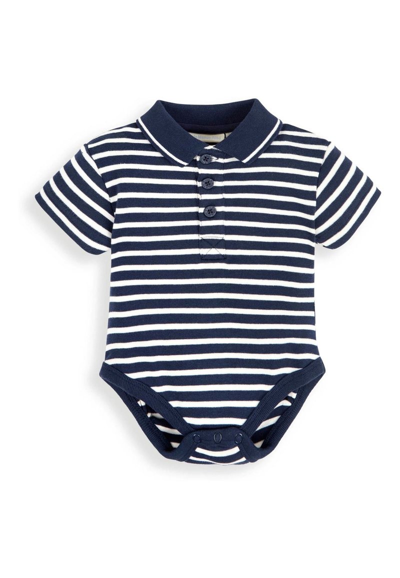JoJo Maman Bébé Poloshirt navy/ecru stripe/blauw Zalando.nl