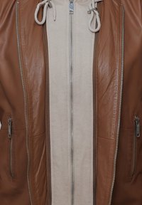 Maze Halflange jas - cognac