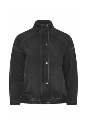 Yours Clothing, PLUS SIZE BOMBER JACKETS - Blouson Bomber - black