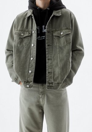 Jeansjacke - khaki