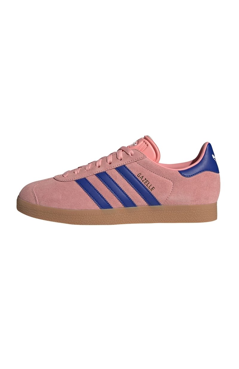 adidas Originals - GAZELLE - Trainers - semi pink spark   lucid blue   gum, Enlarge