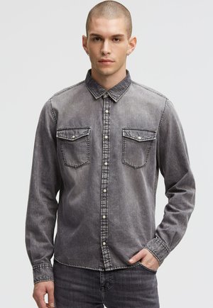 REGULAR FIT - Shirt - stone grey