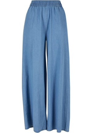 Urban Classics WIDE LEG - Blugi loose fit - skyblue washed