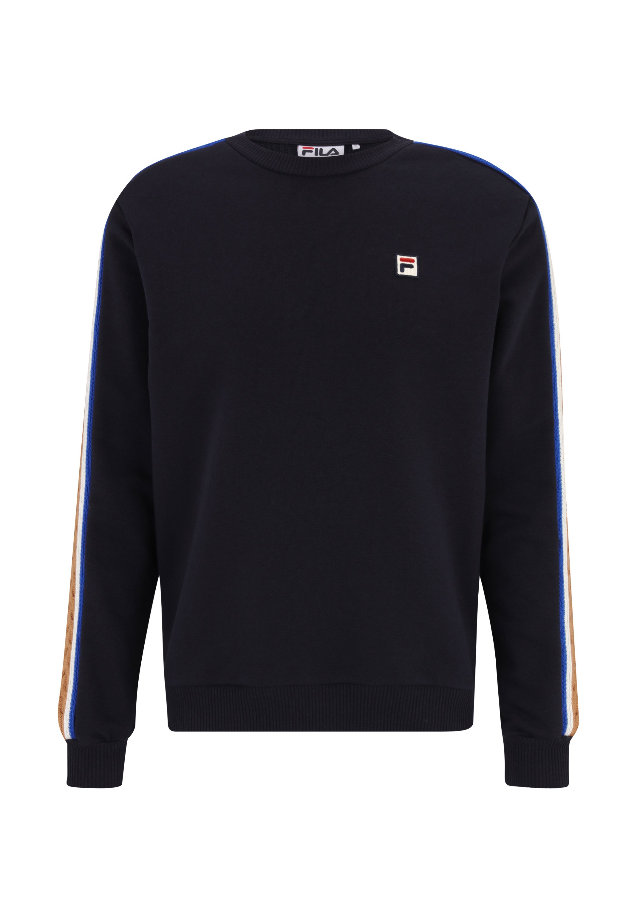 Fila APPAREL DRITTO CREWNECK - Sweatshirt - navy white pink/bleu -  ZALANDO.FR