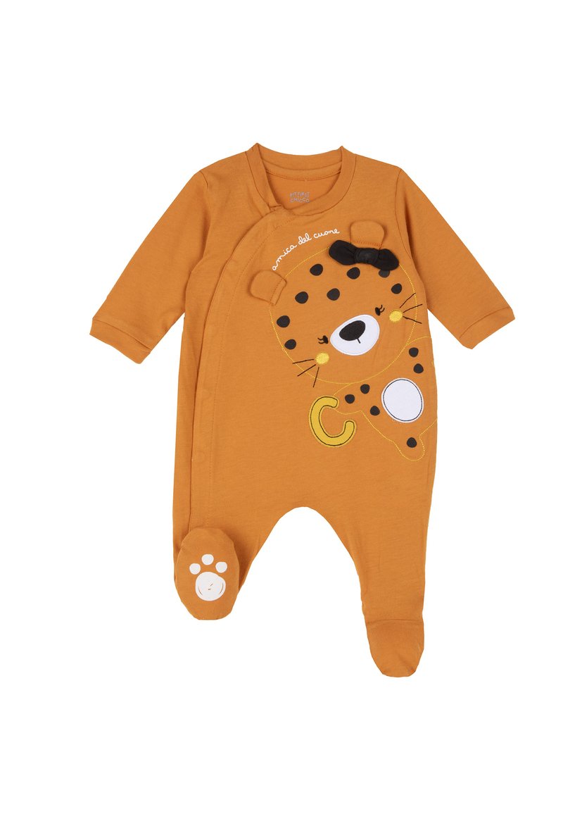 Kinder Wäsche | Chicco FRONT OPENING Strampler orange - LA45954 Kinder Wäsche | Chicco FRONT OPENING Strampler orange - LA45954