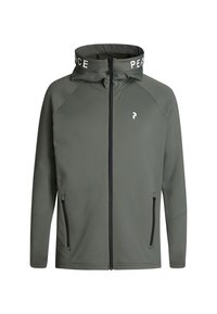 Peak Performance - M RIDER ZIP - Sweat zippé - gruen Image miniature 1