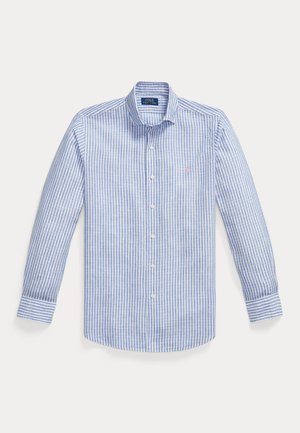 Polo Ralph Lauren, CUSTOM FIT STRIPED SEERSUCKER SHIRT - Ing - blue/white