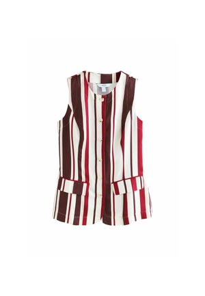 Liivi - red ecru stripe