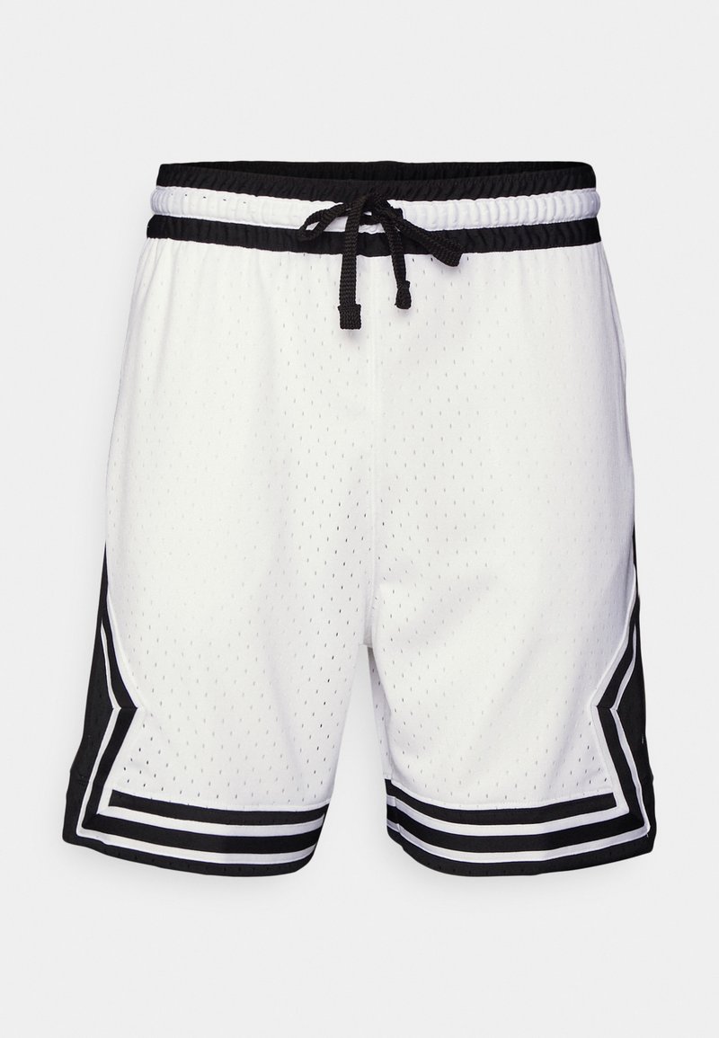 Jordan SHORT - Pantalón corto de deporte - white/black/white/blanco 